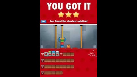 Cargo-Bot Solution: Easy - "Double Flip" 3 Stars