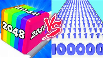 Jelly Run 2048 Number Master- All Levels SpeedRun Gameplay Android iOS Ep1