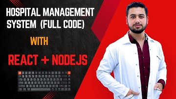 Hospital Management system with ReactJs, NodeJs & MongodDb | Full source code available