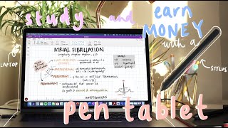 How to STUDY and EARN MONEY with your pen tablet - making the most out of it screenshot 1