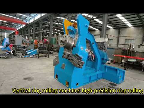 Vertical ring rolling machine: high-precision ring rolling
