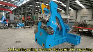 Vertical ring rolling machine: high-precision ring rolling Profile