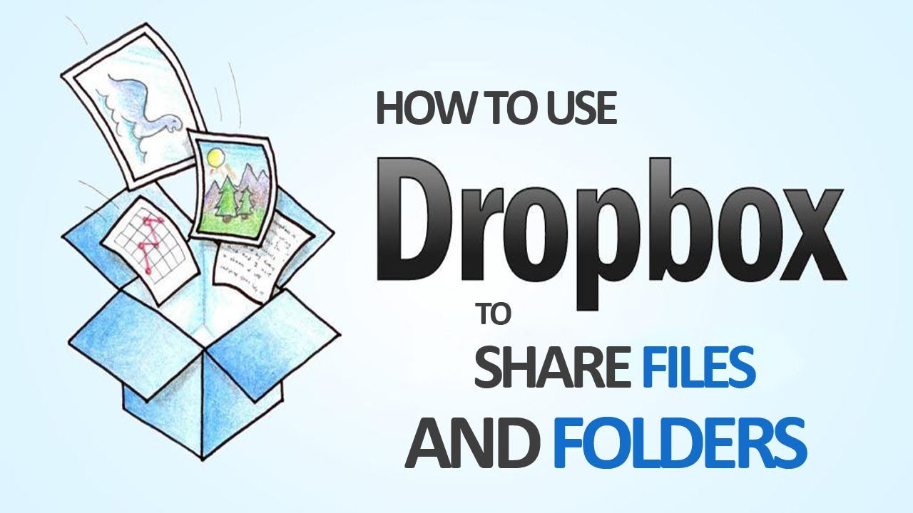 how to send files through dropbox