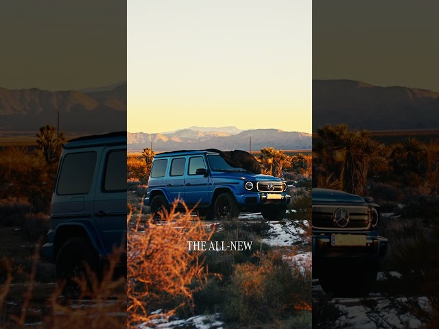 Unwrapping the all-new electric G-Class. | #shorts