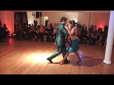 Carlos Paredes & Diana Giraldo 'Tango-Nuevo' performance at Práctilonga-939 (NYC)