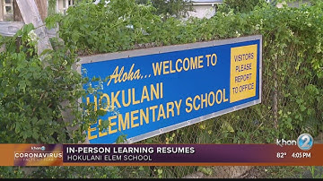 Students return to classroom after spring break