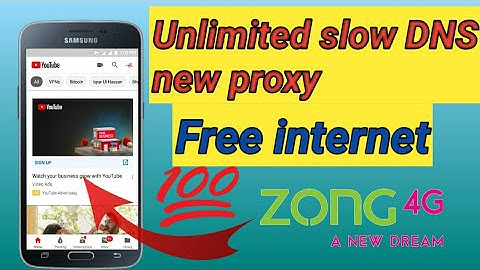 How to zong/free/internet//slow/DNS/full/speed/working/fast//download/in by apna channel Ali Bhai