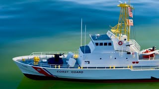 RC Island-class patrol boat 1308, Spreckles lake, San Francisco