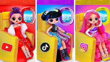 K-Pop Demon Hunters: Social Media Fashion for Huntrix! 10 Crafts for L.O.L. Dolls