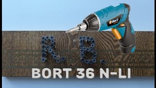 Аккумуляторная отвертка Bort BAS-36N-Li обзор+личное мнение
