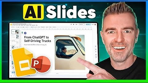Easy Way to Make Google Slides & Powerpoint Presentations With AI