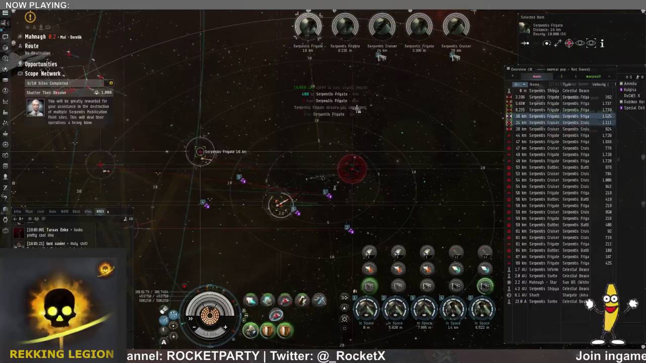 EVE Online Post WWB Premier Ratting Locations Serpentis Shipyard