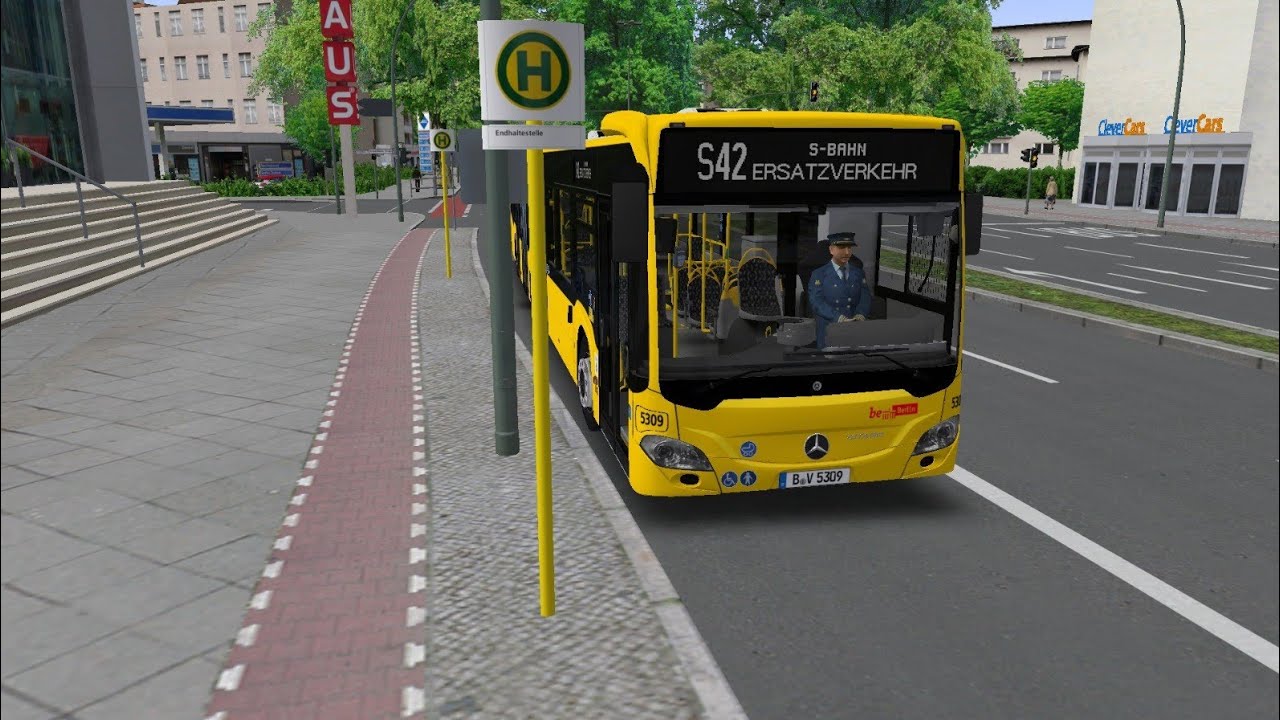 Mitfahrt im S42 SEV S Halensee-S Hohenzollerndamm-S Halensee