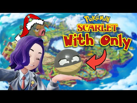 Can You Beat Pokemon Scarlet With Only A Hisuian Voltorb?