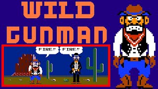 Wild Gunman (FC · Famicom light gun / NES Zapper) original video game | Game A, B and C session 🎮