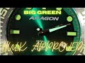 Aragon  Evo 50MM - Watch ASMR - Unboxing - Possibly The Greenest Thing You Will Want On Your Wrist!