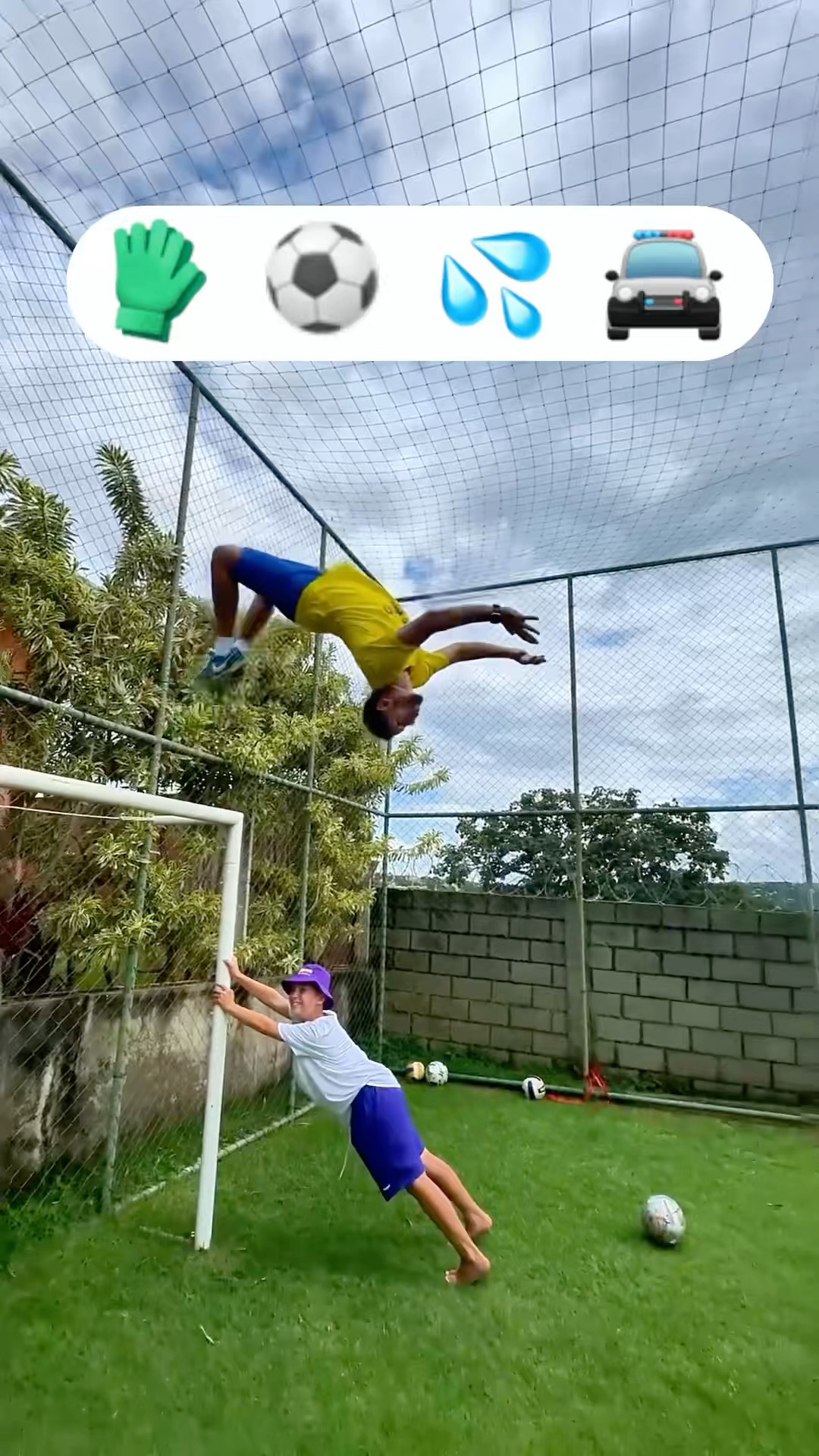 Emote parkour challenge