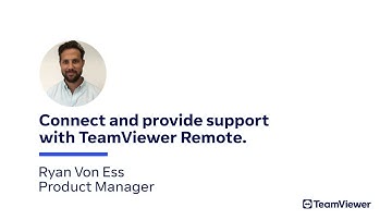 Create a Session and Provide Support with TeamViewer Remote