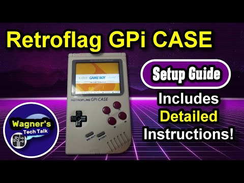 RetroFlag GPi Case Setup: RetroPie Pi Zero W with MAME, GB, NES +Guide