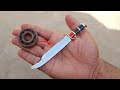 Making Dundee Knife From Old Ball Bearing