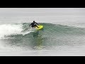 Kalani robb surfs on bodyboard in good waves and trips out surfers highlights