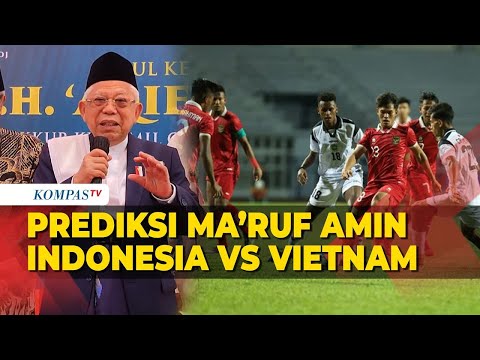 Jelang Laga Final Piala AFF U-23 Indonesia VS Vietnam, Begini Prediksi Skor Wapres Ma&#39;ruf Amin!