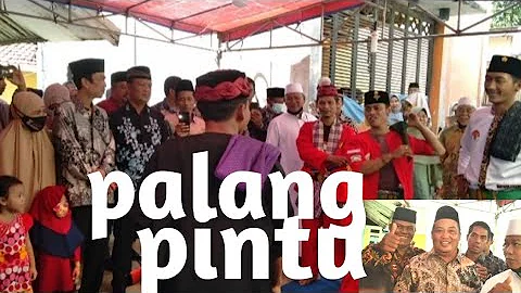 The Betawi Tradition of Cross Doors.  Fight for Wife-to-be |  SongkoLingi92