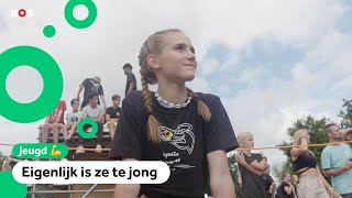 Isa is 13 en doet nu al mee aan het NK freerunnen