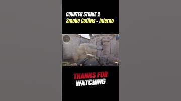 CS2 INFERNO - SMOKE COFFINS #counterstrike2 #cs2 #cs2smokes