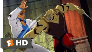 Mortal Kombat Legends: Scorpion's Revenge (2020) - Johnny Cage vs. Baraka Scene (2\/6) | Movieclips