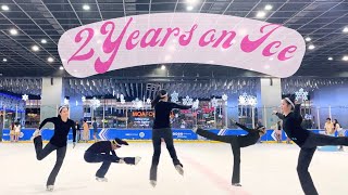 Figure Skating Progress ⛸️❄️ - 2 Years on Ice ✌🏼💗