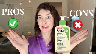 CERAVE HYDRATING FOAMING OIL REVIEW | THE PROS AND CONS!