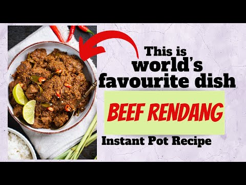 Beef Rendang Recipe Instant Pot