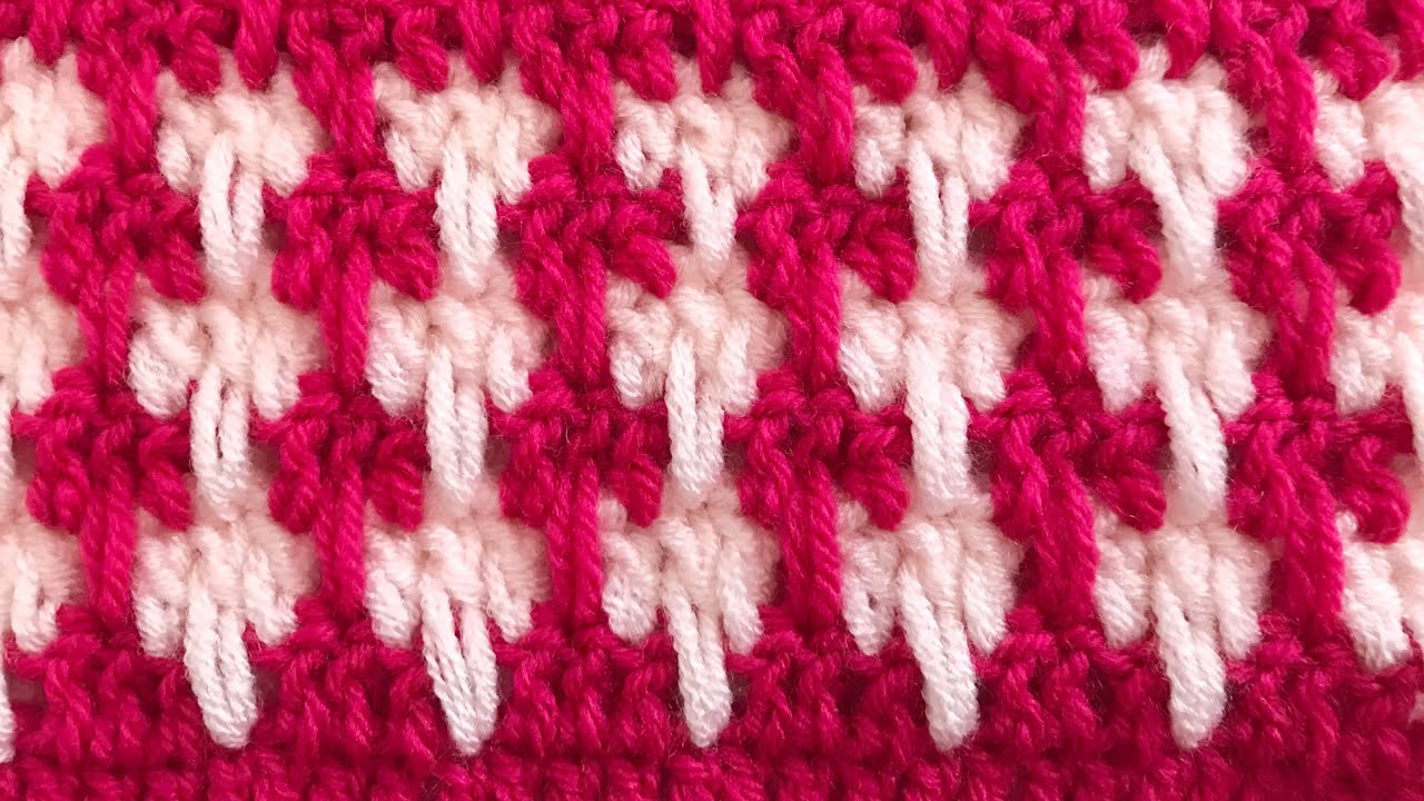 Tığ İşi Kazayağı Örgü Model Tarifi