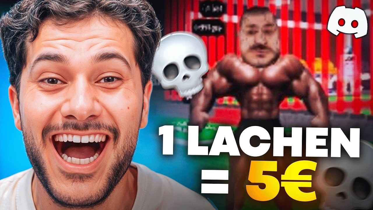 Discord, aber 1 Lachen = 5€ Verlieren