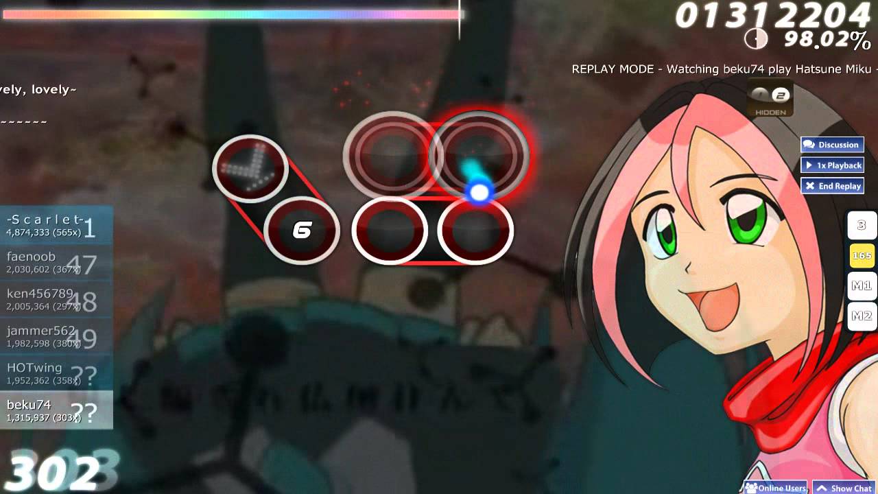 Мейби бейби осу карта