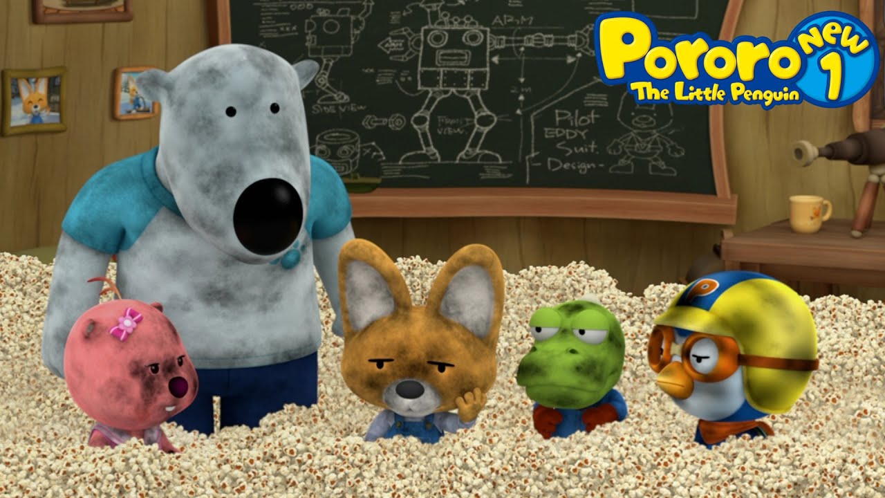 [Todos] Pororo La Serie Nueva 1 | #41~45 ¡No puedo dormir! | Cuentos & Animacion infantiles