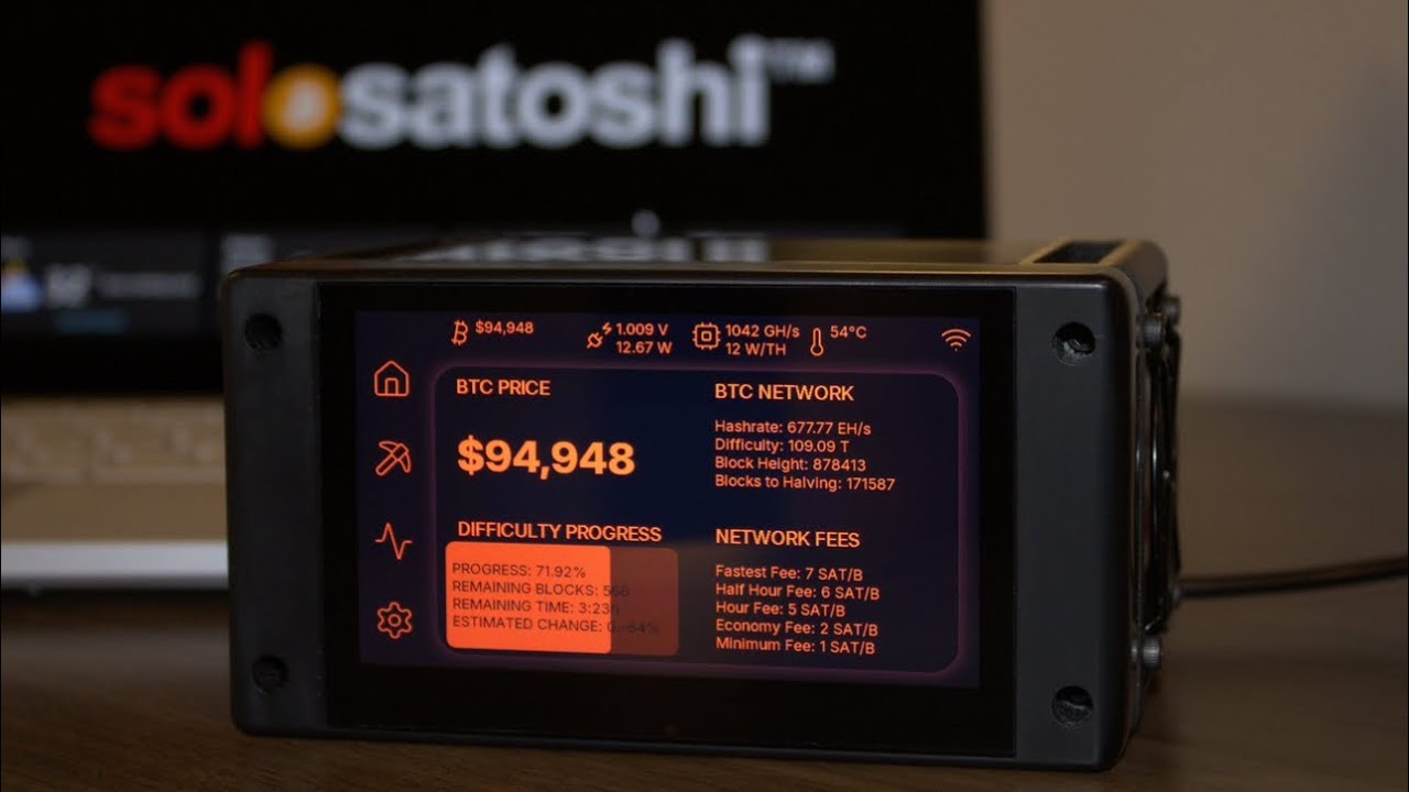 Bitaxe Touch (1.6TH/s) Realtime Profit, Specs & Cost | Mining Now
