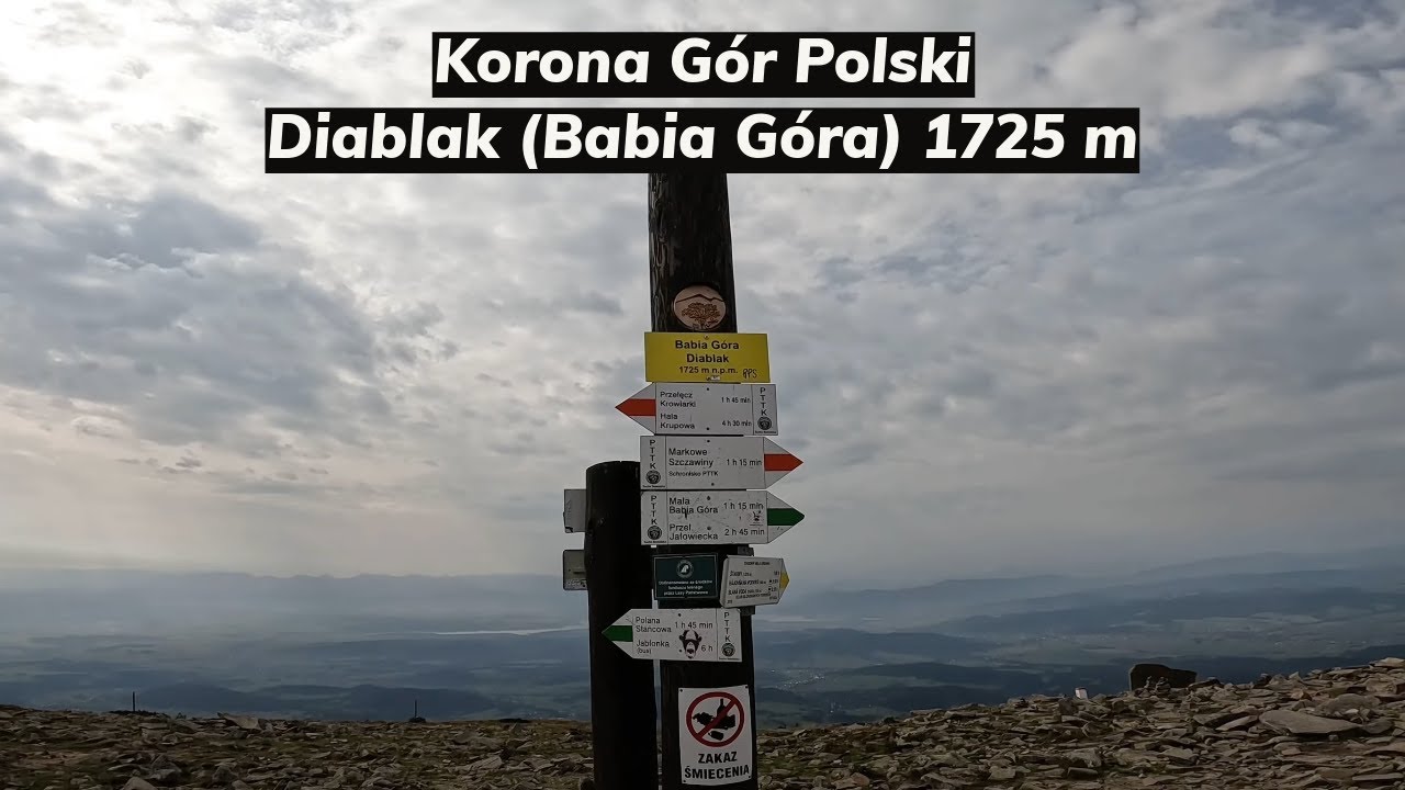 Diablak Babia Góra Trails Zawoja | GoPro Hero 7 4K