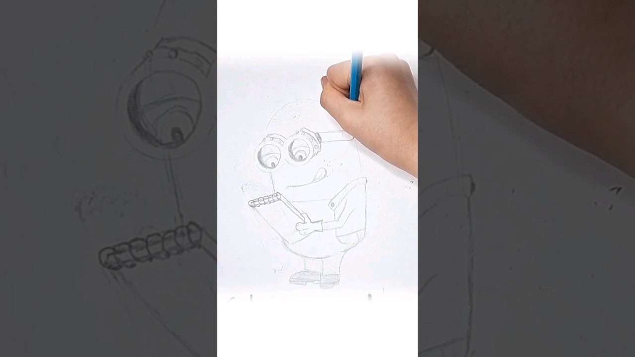How to Draw Minion Dave 