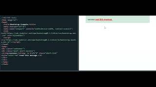 wt # 38 | Bootstrap alerts|
