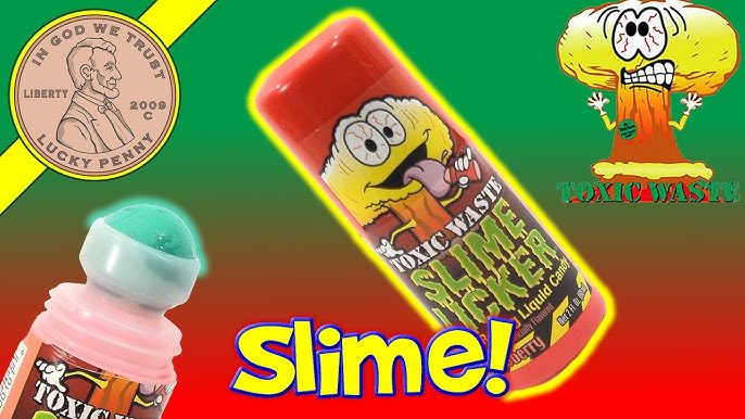 Toxic Waste Slime Licker Sour Apple Black Cherry