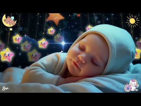 Baby Sleep Music 🌙 Mozart & Brahms Lullabies for Peaceful Nights & Sweet Dreams