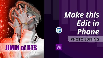 Jimin neon art/BTS photo editing/BTS JIMIN photo editing/ibis paint tutorial/photo editing tutorial