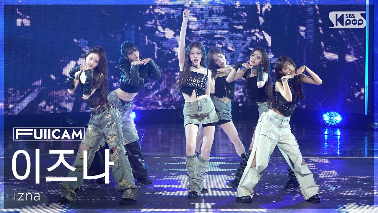 [안방1열 풀캠4K] 이즈나 'Mamma Mia' (izna FullCam) @SBS Inkigayo 251019