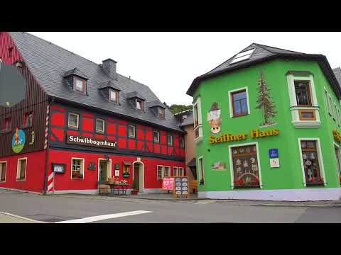 Toy Village Seiffen in Germany - village tour