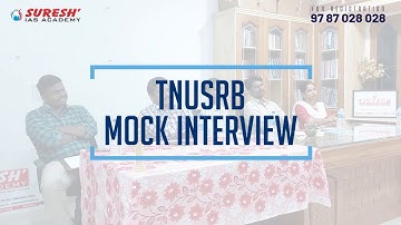 Mock Interview @ Chennai | Suresh IAS Academy