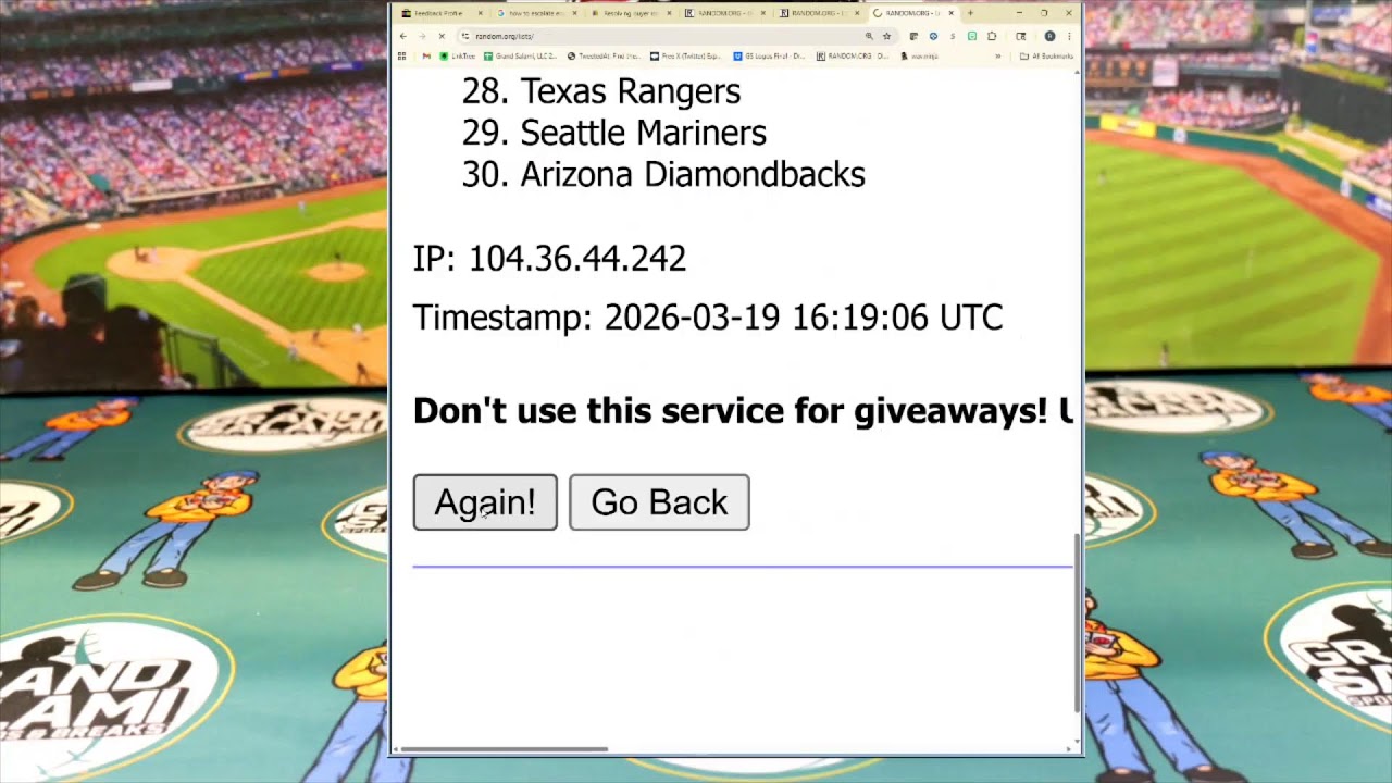 2025 Bowman Jumbo 1-Box Random Team Random