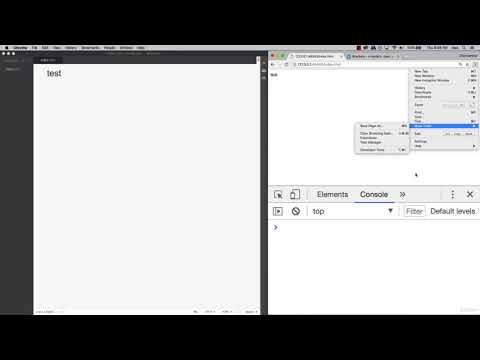 JavaScript Draw on HTML5 Canvas Element : Setup Developer Environment