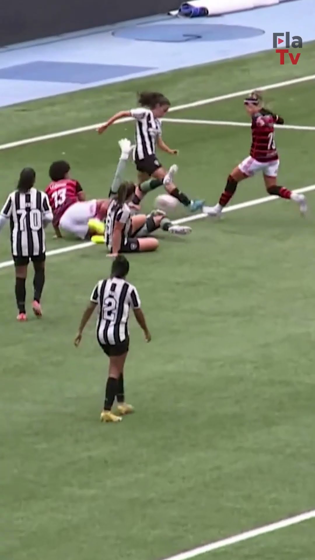 Botafogo 1x2 Flamengo - Campeonato Carioca Feminino - Semifinal - Jogo de volta | 2x1 - Crivelari